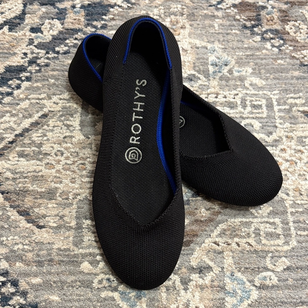 Rothy's Women's Black Flats